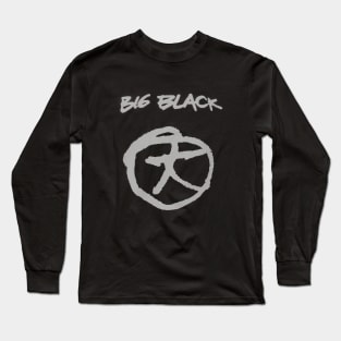big black Long Sleeve T-Shirt